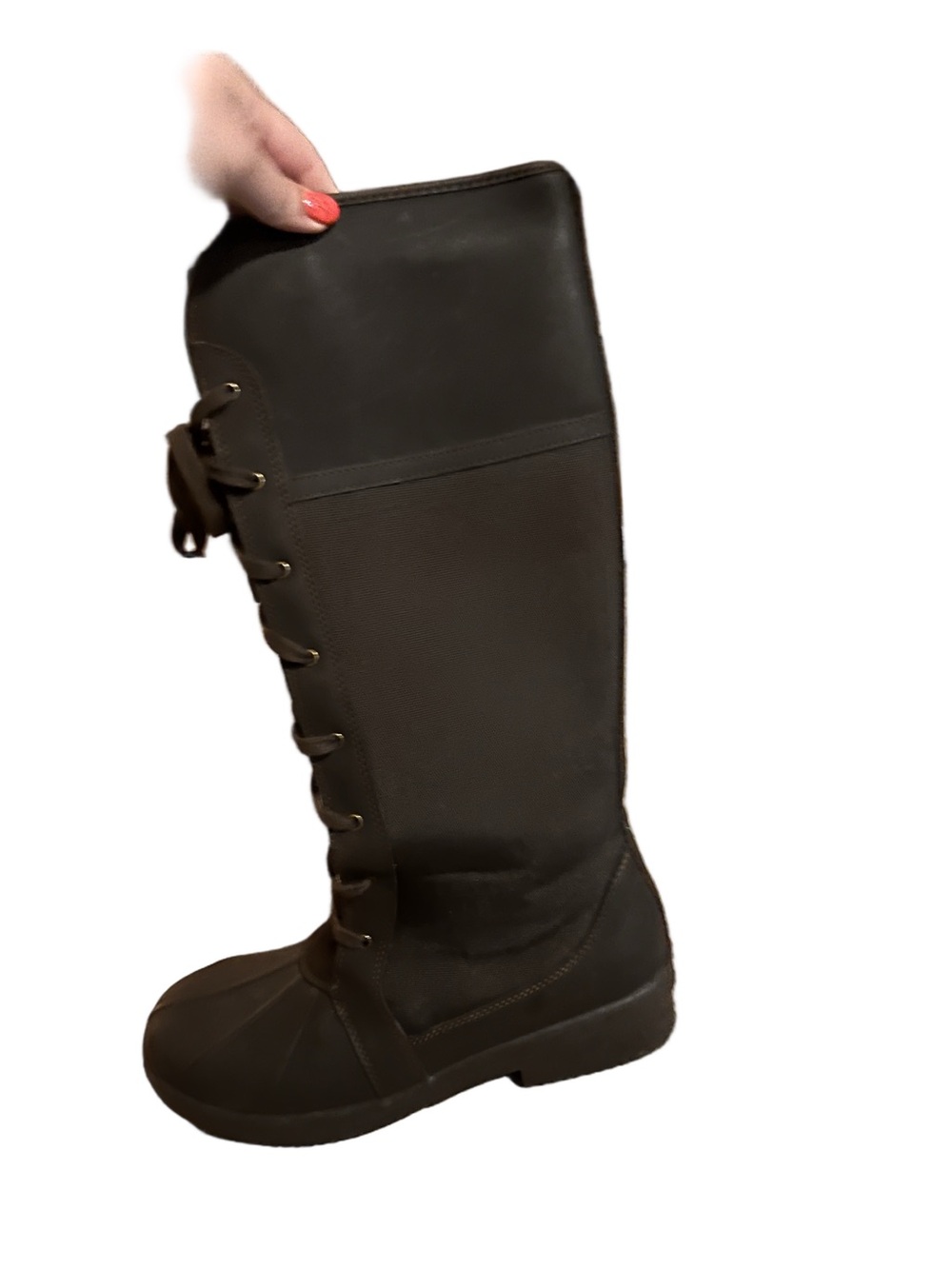 Clark’s lace up waterproof boots